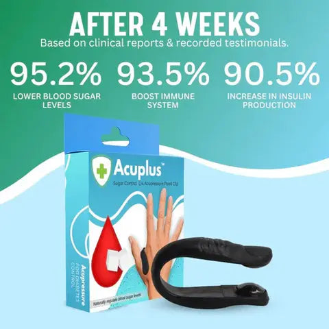 Acuplus+ Sugar Control Acupressure Point Clip (Buy 1 Get 1 FREE)