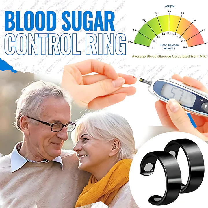 Sugar & fat Control Magnetic Ring (Buy 1 Get 1 Free🔥) Man & Woman