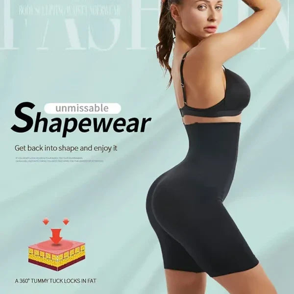 4-in-1 Shaper - Quick Slim Shape Wear Tummy, Thighs, Hips, Back [COOL & BREATHABLE]