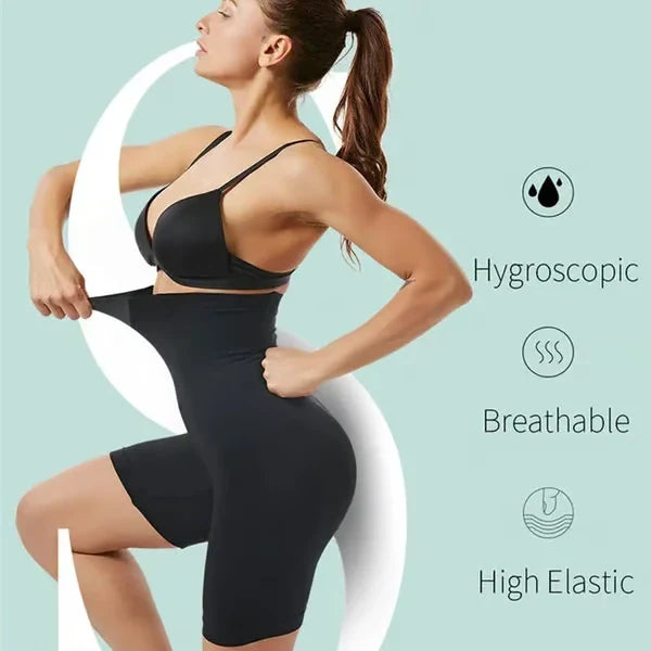 4-in-1 Shaper - Quick Slim Shape Wear Tummy, Thighs, Hips, Back [COOL & BREATHABLE]