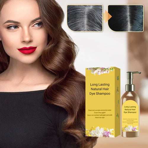 ✨Japanese Long Lasting Natural Hair Dye Shampoo ( Buy 1 Get 1 Free )🔥